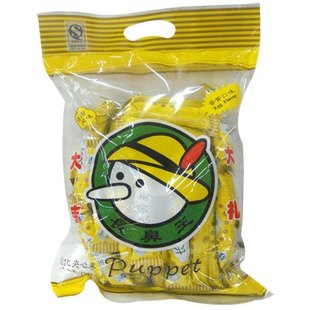  长鼻王夹心卷膨化休闲食品膨化休闲食品420g蛋黄夹心卷台湾风味