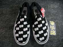 双12特价3折 正品万斯vans Slip On 帆布鞋/休闲鞋/潮鞋 经典黑白
