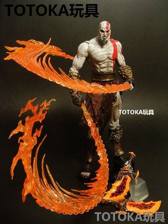 EF20-1可动人偶|战神2奎托斯 混沌之刃双链刃