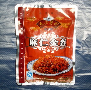  麻仁金丝/天源酱园/六必居酱菜系列/特产/120g袋装/北京多宝阁