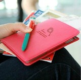 2012韓國monopoly新款多功能皮質旅行護照夾護照包短款卡包證件夾