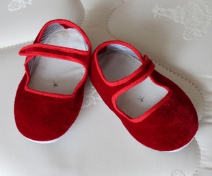  0~3岁*传统纯手工纯棉婴儿学步鞋*手工儿童布鞋*千层底宝宝布鞋