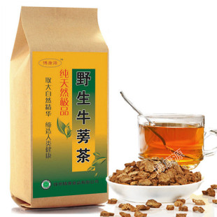  纯天然野生牛蒡茶新鲜牛蒡圆片茶养肝补肾降三高防癌排毒
