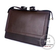 满98减10 商城 正品◆法国名爵M-1牛皮 男单肩包◆斜挎男包3580-2