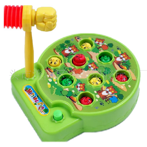 电动音乐打地鼠玩具...