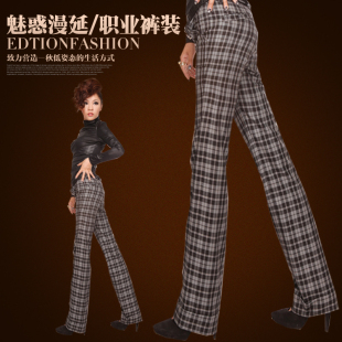  正装女裤子女士西裤修身长裤女式西装裤ol职业女装直筒裤显瘦女裤