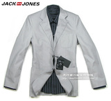 【双冠】JACK JONES 09款正品风度休闲西装-灰色 到货 超低价