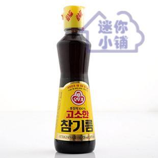  【韩国进口】韩国进口调味料 不倒翁上等精品芝麻油 香油 320ml