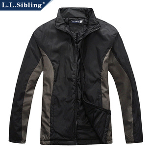  【秒杀通】LLSibling男装棉衣秋冬装轻薄棉服外套开衫男棉衣OA