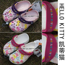 2010пî!¾ø¶ÔÕýÆ·!CROCS HELLO KITTY¿µÙè¶´¶´Ð¬Á¹Ð¬ºûµû½á