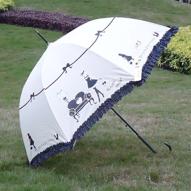 半自动公主伞...