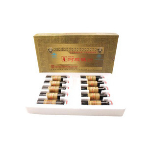  正品山东东阿百年堂阿胶铁口服液200ml/盒 阿胶浆补血安神3盒包邮