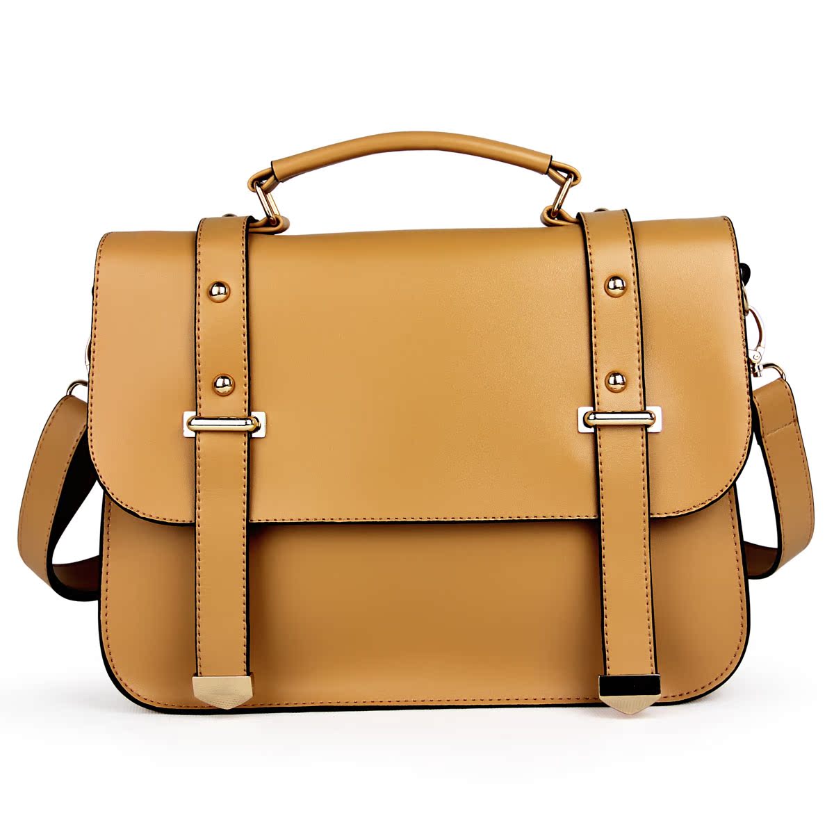 复古邮差包潮定型...