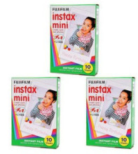 特价 富士拍立得 一次成像 mini7s 相纸 mini25 mini50s 3盒套装