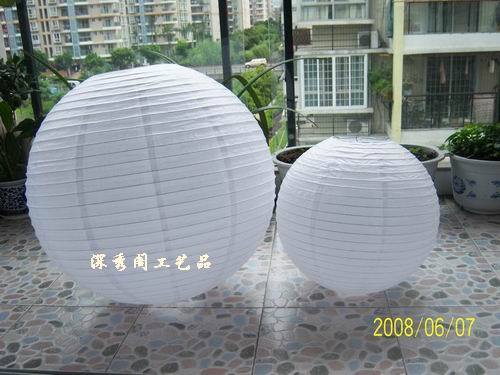 White round 60cm Paper lanterns Lampshade Home Furnishing club Paper Lamp Wedding Lanterns activity lantern Pure handworkin the Festive supplies/Gift , Lantern category - from Buy2taobao.com to provide professional Taobao agent buy service