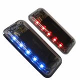 «Новейшие 5LED» ультра тонкий деликатный солнечной безопасности строб/Автомобильная сигнализация мигает B609