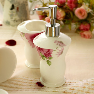 陶瓷卫浴套装洗漱用品套装卫生间洗浴用具清洁