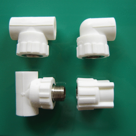 4分6分PPR内外牙丝接头\/PPR内外牙三通直接