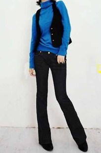 2013春装 女裤子 大码女裤 微嗽裤 牛仔裤 休闲