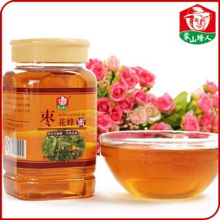  枣花蜂蜜500g 蒙山蜂人纯天然农家 女性专属蜂蜜 补血养颜 包邮