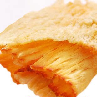  江浙沪4袋包邮 趣悠悠风琴鱿鱼片 手撕鱿鱼丝 真空海鲜零食200g