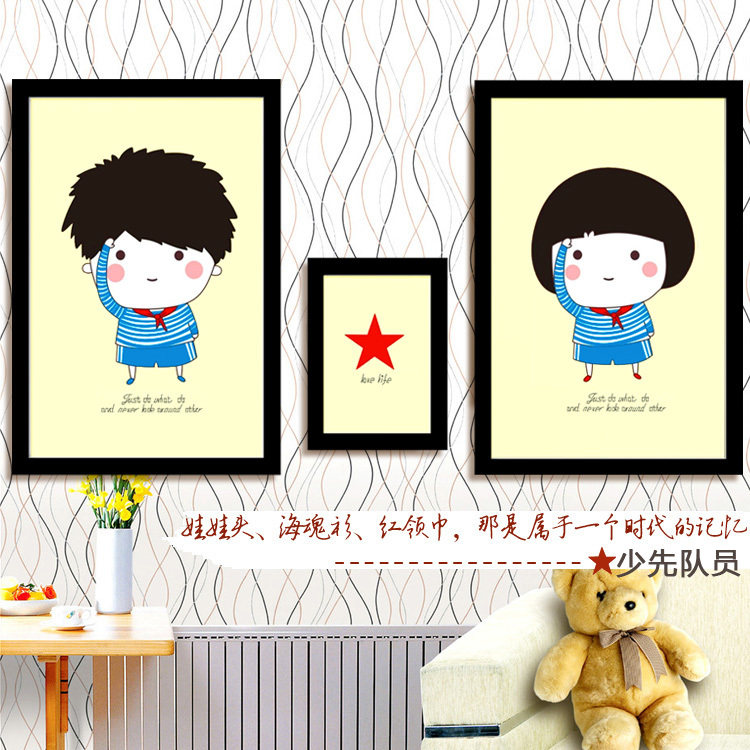 Package mail printed cross stitch series the young pioneers new living room painting cross stitch on the three latest sharp