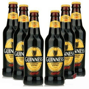  健力士黑啤  纯爱尔兰进口啤酒健力士黑啤酒 Guinness 330ml*24瓶