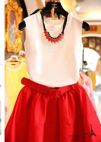 2014爆款 休闲套装夜店韩国衣服夏装水钻 大牌