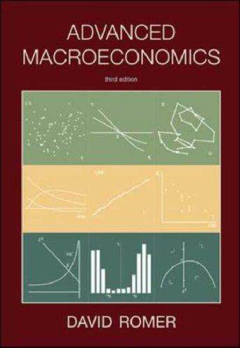 Advanced Macroeconomics 3rd Edition by David Romer