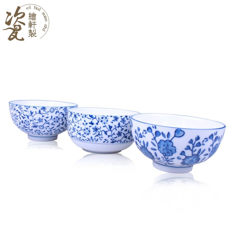 中国风 个性中式青花\陶瓷碗/米饭碗 景德镇中式餐具 中国风 个性中式青花\陶瓷碗/米饭碗 景德镇中式餐具