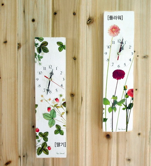『韓國家居』Kr-home-0765印象派家居裝飾條形挂鍾在類目 家居飾品, 家居鍾飾/鬧鐘, 掛鐘中 - 來自Buy2taobao.com提供專業的淘寶代購服務