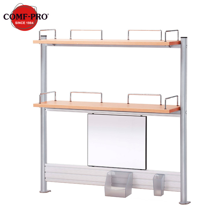 康朴乐 儿童学习桌专用书架 双层多功能书架 含