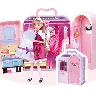 Jill doll dream wardrobe girl toy House toy birthday gifts
