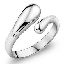 Un nuevo comercio de productos especiales de plata TIFFANY] [ring ring gotas de plata de regalo