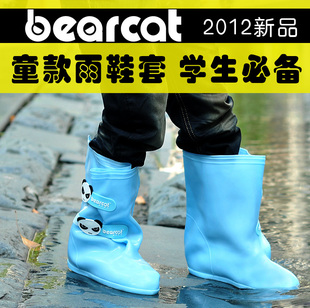  包邮儿童雨靴雨鞋鞋保暖时尚 BEARCAT雨鞋套 学生必备韩版