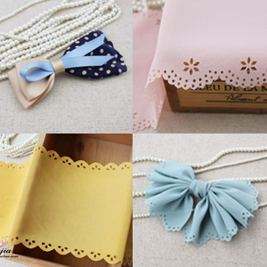  B-[宝妈原创] DIY饰品配件 丝带批发 唯美精致的雕花花边~ 多款入