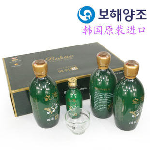 原装进口韩国酒 宝海 梅翠纯青梅酒&middot;5年陈酿 礼盒 情人节礼物