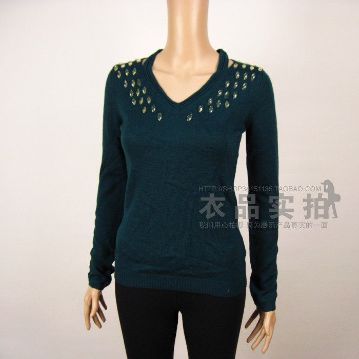专柜正品翼扬(艾格旗下奢侈品牌)<em>纯羊毛毛衣</em> Y