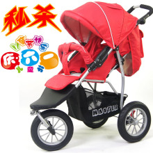 包邮！硕士三轮婴儿车/童车SUV可平躺伞车可折叠宝宝推车 M6105