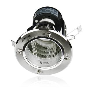 O g-tube light OTZ-22502B 2-inch half-tube light nickel die-cast zinc alloy hole diameter 80