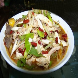  椒麻鸡 新疆特色美食 私房菜  新疆名菜名品 新疆味道 新疆风味