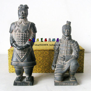  兵马俑工艺品摆件旅游纪念品出国外事礼品礼盒送老外中国特色手工