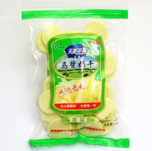  内蒙古特产天美华乳原味奶酪，奶饼 (马背奶干) 250克 好吃零食