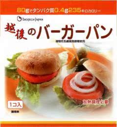 PKU食品 日本越后优质大米低蛋白质汉堡包80