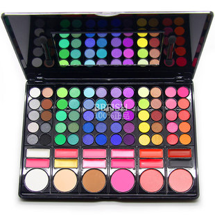 Authentic Coastal Scents color 78 luxury make-up makeup case makeup disk set complete set