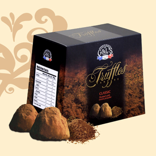  江浙沪包邮！法国Truffles德菲丝/德菲斯松露巧克力浓情古典500g