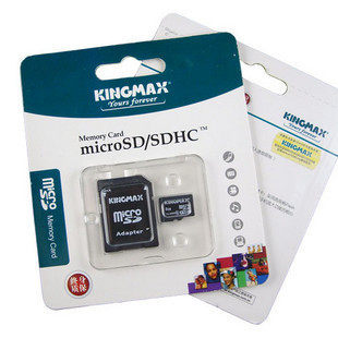 终身质保 胜创/Kingmax 8G TF MicroSD SDHC Class6 C6高速存储卡