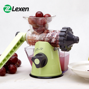 Lexen手动榨汁机手摇榨汁器小麦草绿之宝婴儿蔬菜果汁机