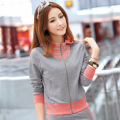 卡丹美思正品2012春秋新款运动服女纯棉运动套装三件套运动...