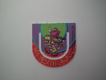 麦当劳 小书纤夹 红色麦当劳人物款 文具